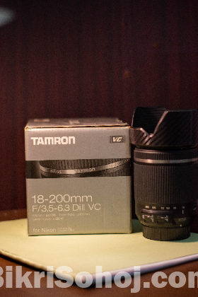 Tamron 18-200 Master Lens for Nikon